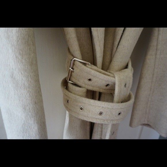 CÉLINE Phoebe Philo Cashmere Belted Coat Sz 36 - Picture 13 of 16